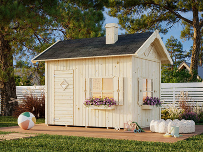 Palmako Grete 3,7 m2 - Naturbelassen