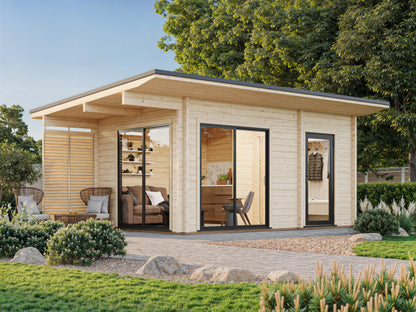Palmako Cecilia 14,2 m2 - Naturbelassen