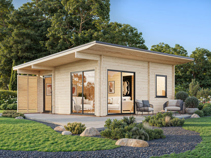 Palmako Cecilia 27,2 m2 - Naturbelassen