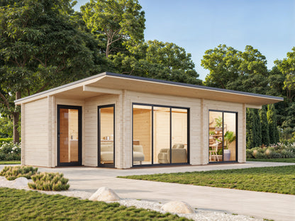 Palmako Cecilia 27,3 m2 - Naturbelassen