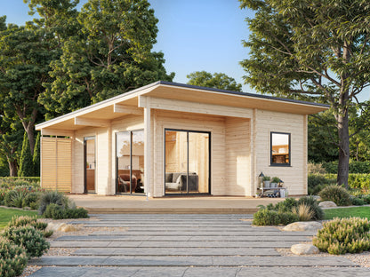 Palmako Cecilia 30,0 m2 - Naturbelassen