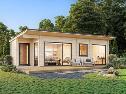 Palmako Cecilia 32,0 m2 - Naturbelassen