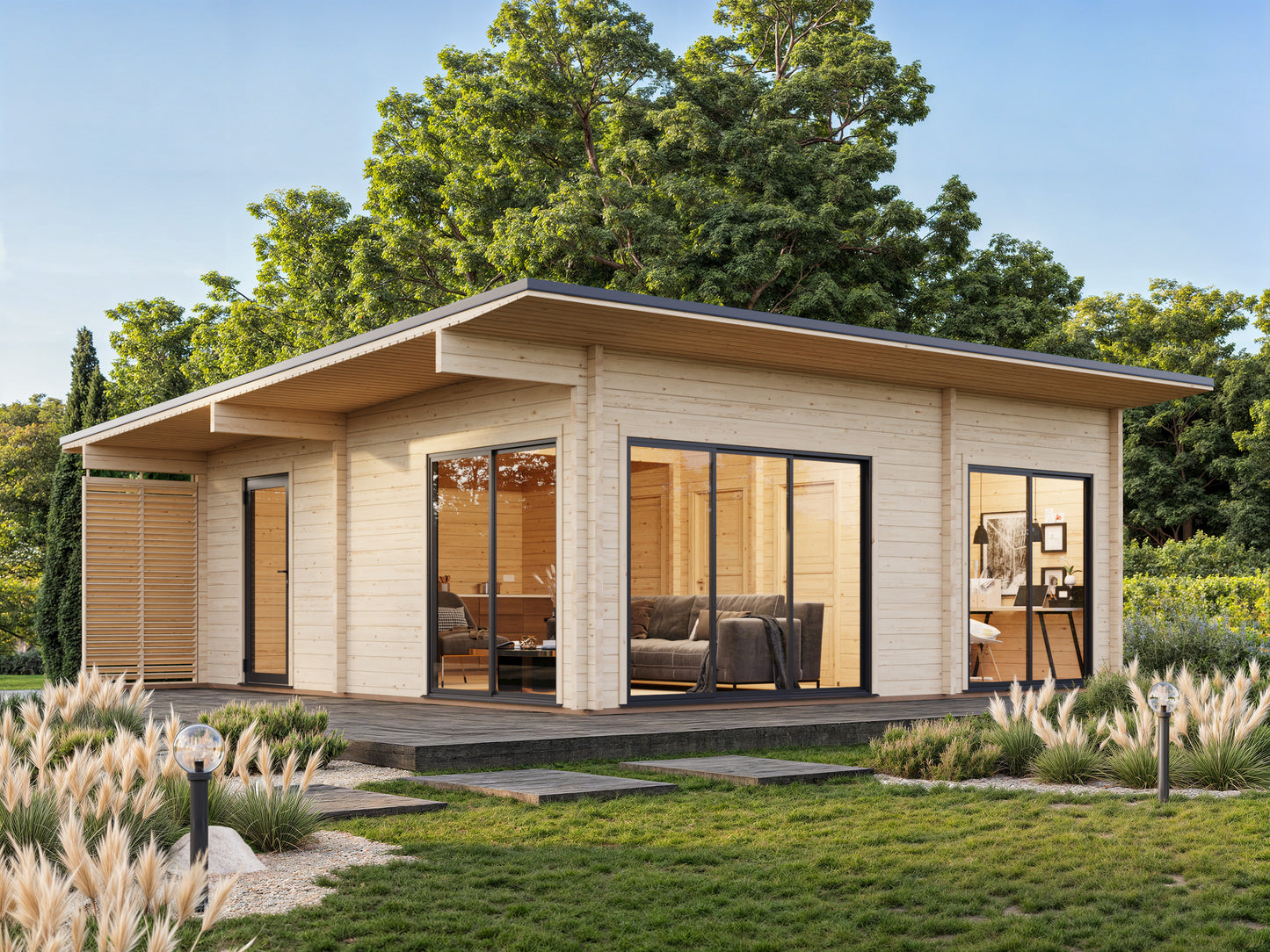 Palmako Cecilia 39,9 m2 - Naturbelassen