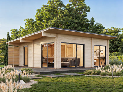 Palmako Cecilia 39,9 m2 - Naturbelassen
