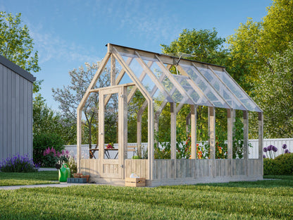 Palmako Emilia 8,2 m2 - Grau kesseldruckimprägniert