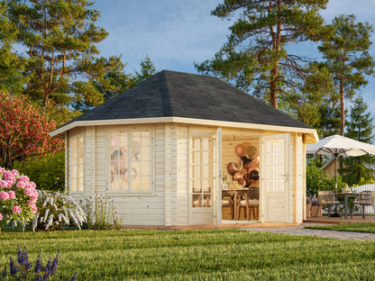 Palmako Hanna 20,3 m2 - Hellbraun tauchgrundiert