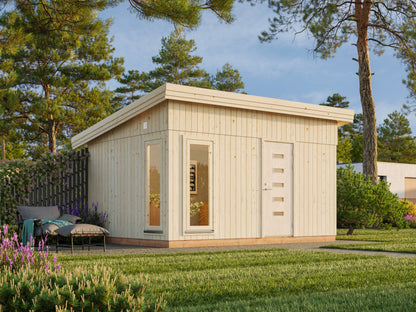 Palmako Etta 13,6 m2 - Naturbelassen