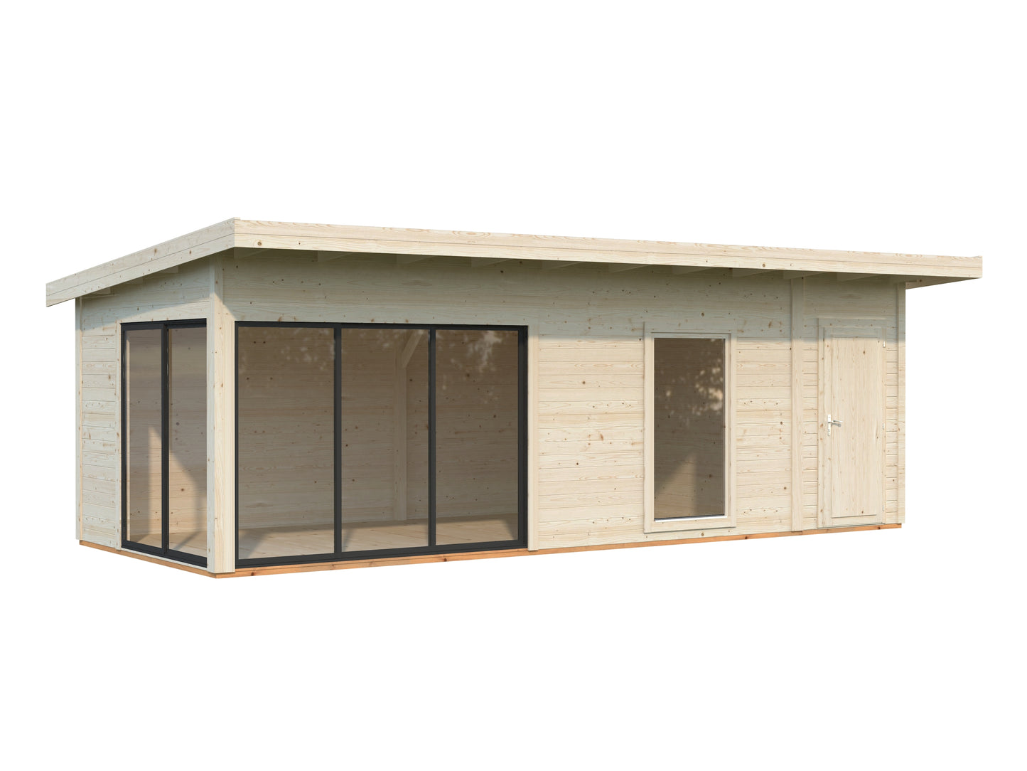 Palmako Andrea 21,1 m2 Slide - Transparent tauchgrundiert