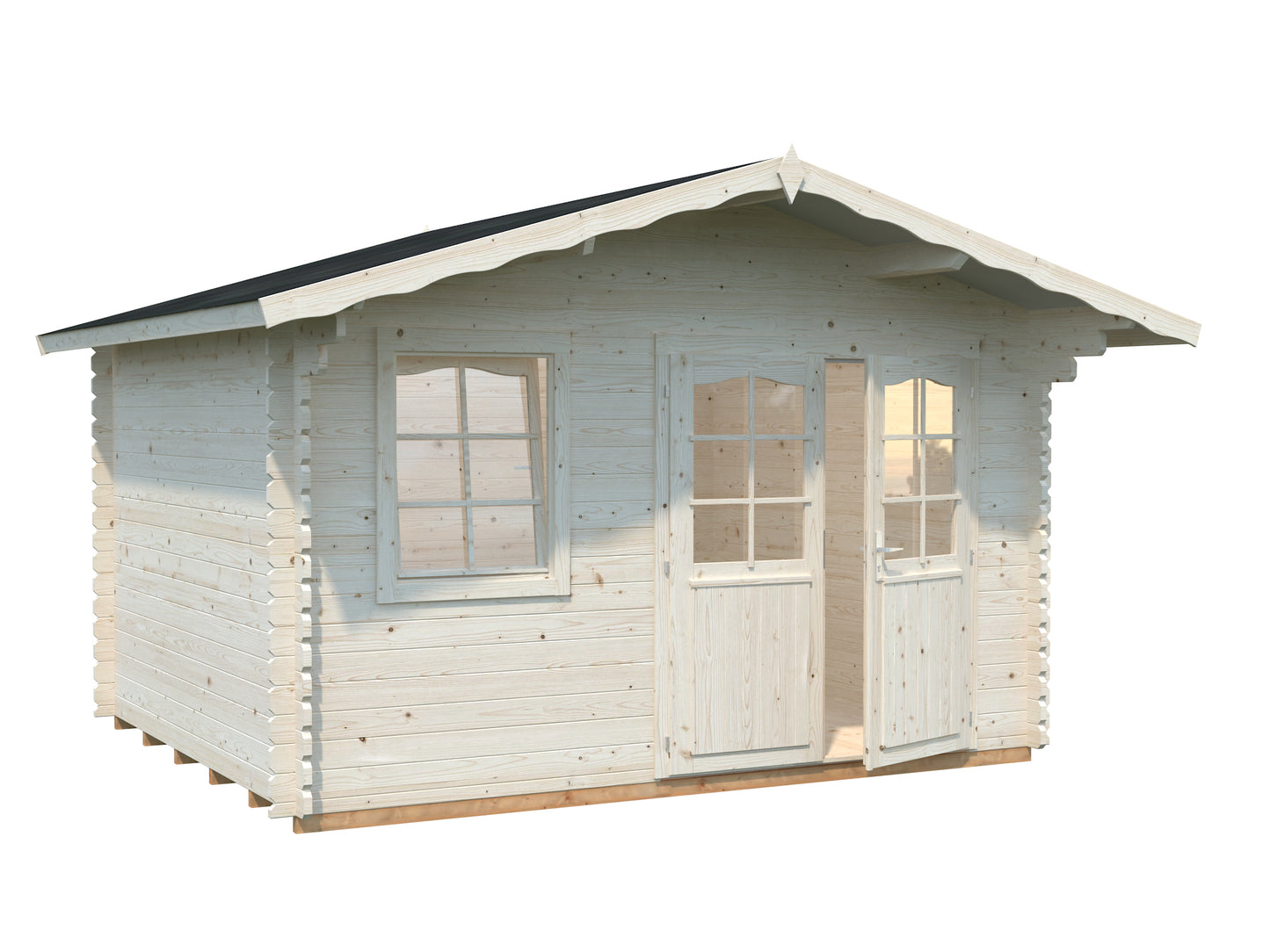 Palmako Emma 10,4 m2 - Transparent tauchgrundiert