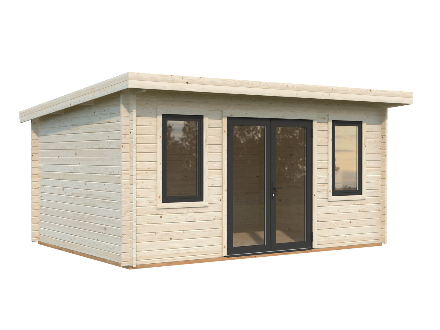 Palmako Lisandra 14,2 m2 - Grau tauchgrundiert