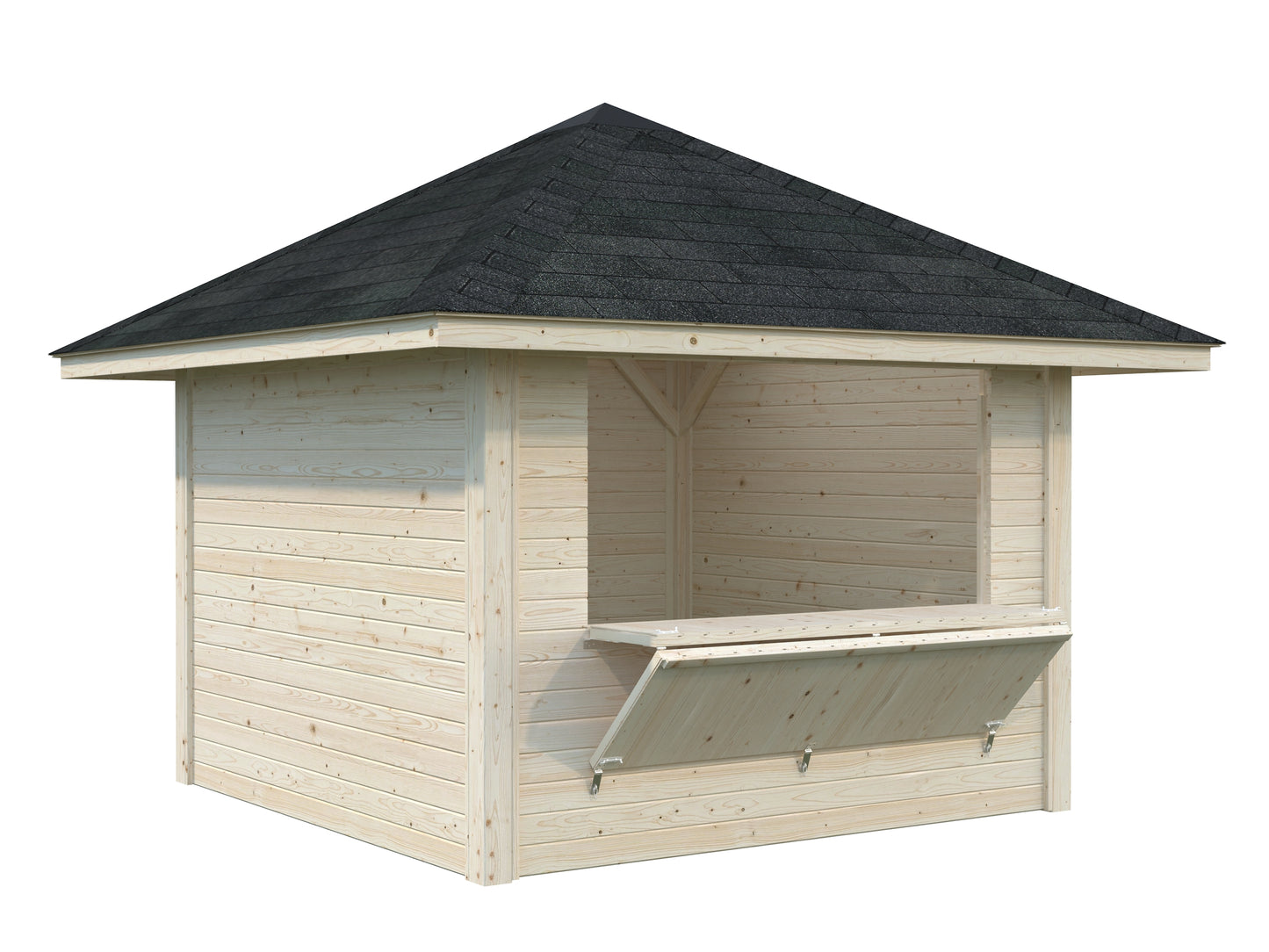 Palmako Bianca 8,3 m2 Set 104 - Grau tauchgrundiert