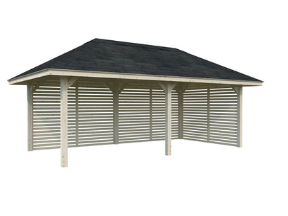 Palmako Bianca 16,6 m2 Set 109 - Hellbraun tauchgrundiert