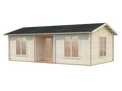 Palmako Anna 26,8+1,9 m2 - Naturbelassen
