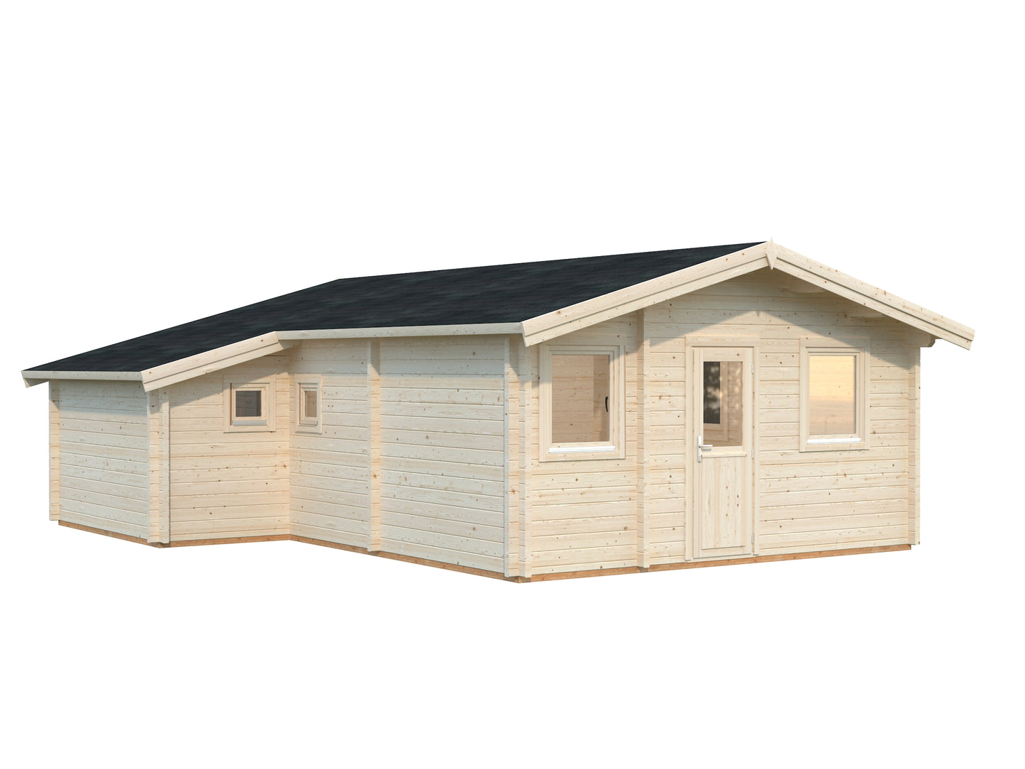 Palmako Emily 39,2 m2 - Naturbelassen