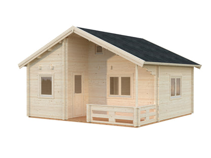Palmako Emily 40,1+5,2 m2 - Naturbelassen