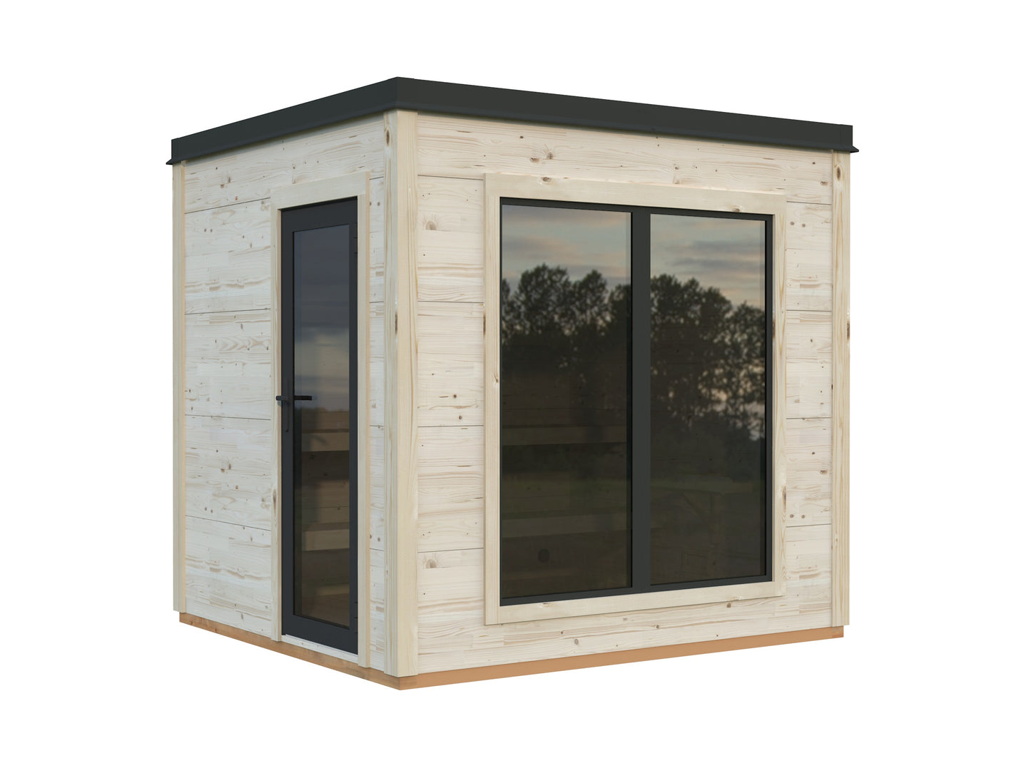 Palmako Grace Sauna 5,3 m2 - Naturbelassen