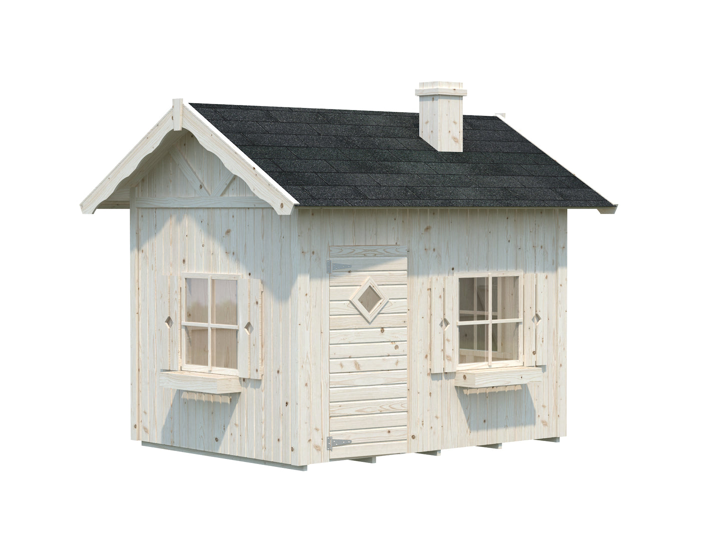 Palmako Grete 3,7 m2 - Naturbelassen