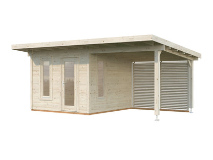 Palmako Grace 8,1+8,1 m2 - Naturbelassen