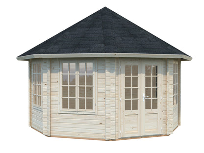 Palmako Hanna 14,1 m2 - Grau tauchgrundiert