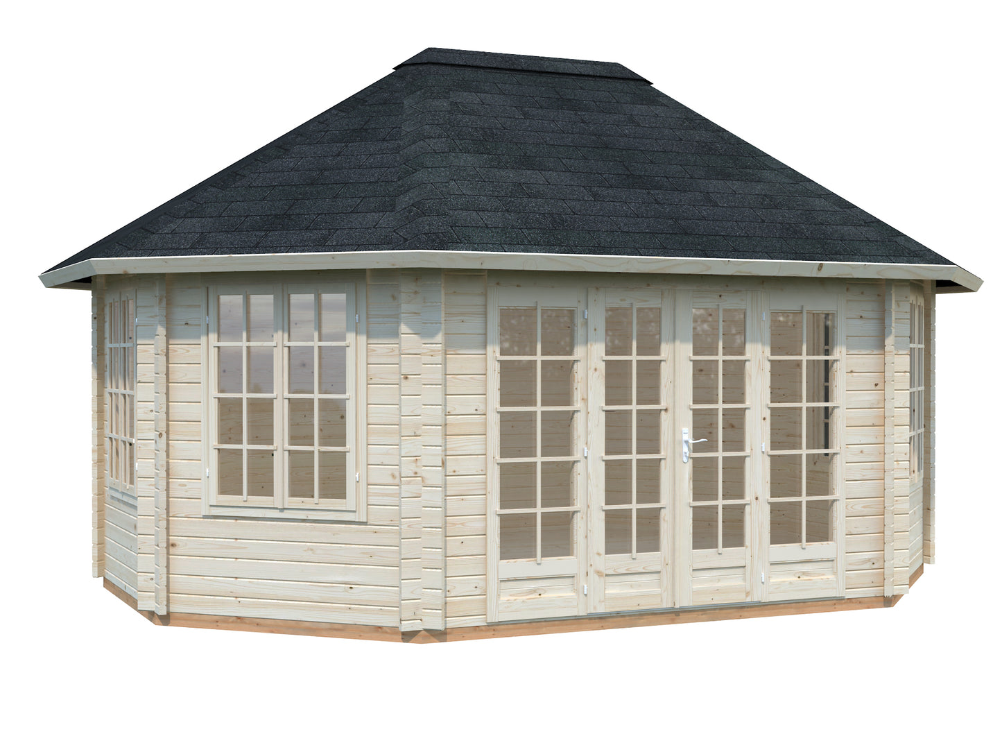 Palmako Hanna 20,3 m2 - Grau tauchgrundiert