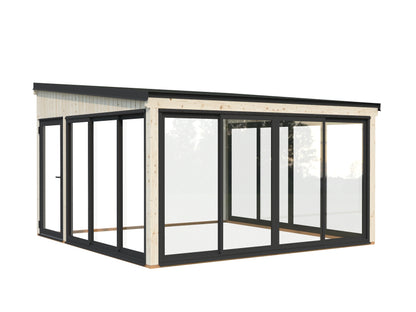 Palmako Lumi 16,6 m2 Slide - Transparent tauchgrundiert