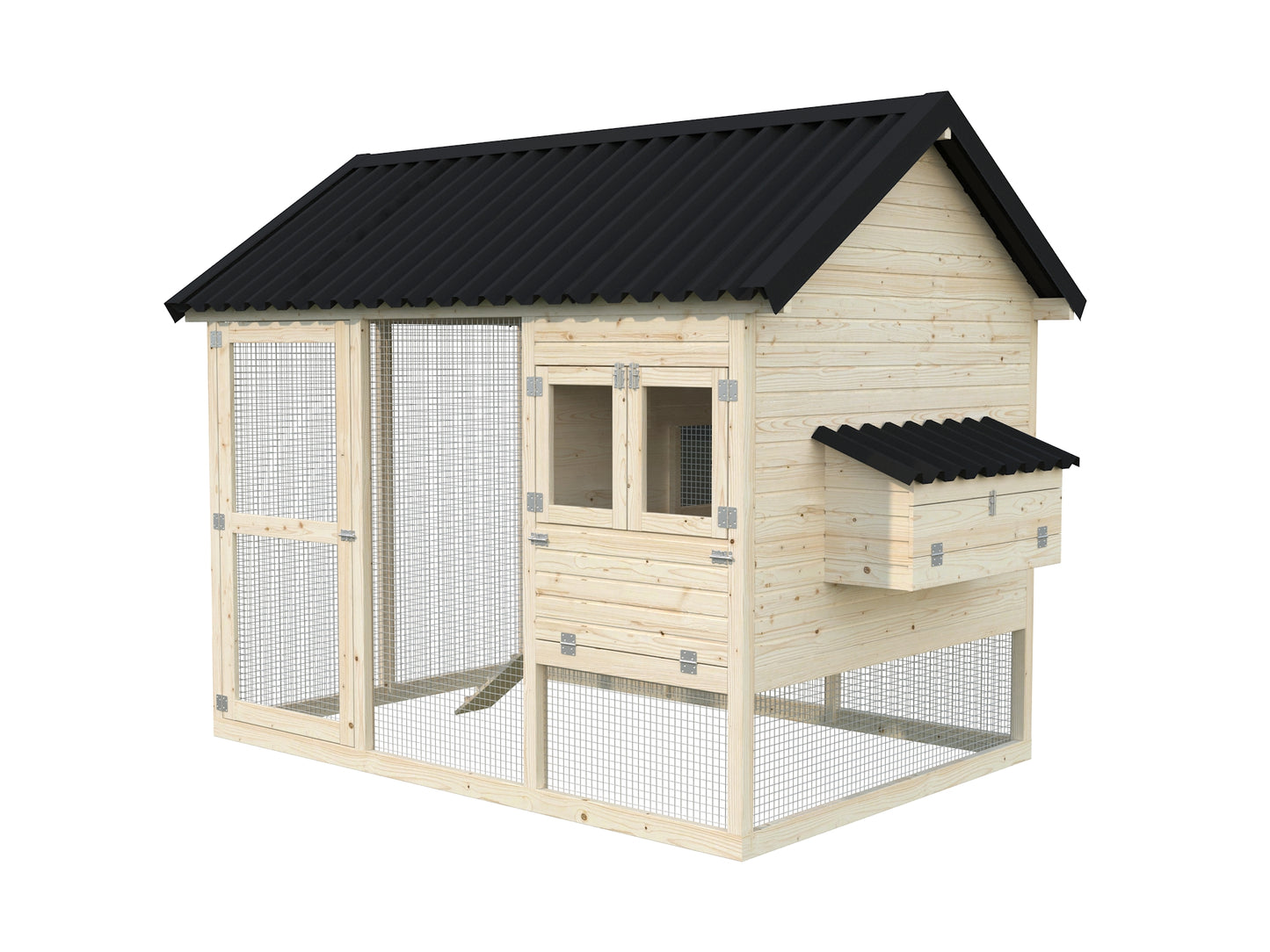 Palmako Chick 6,7 m2 - Naturbelassen