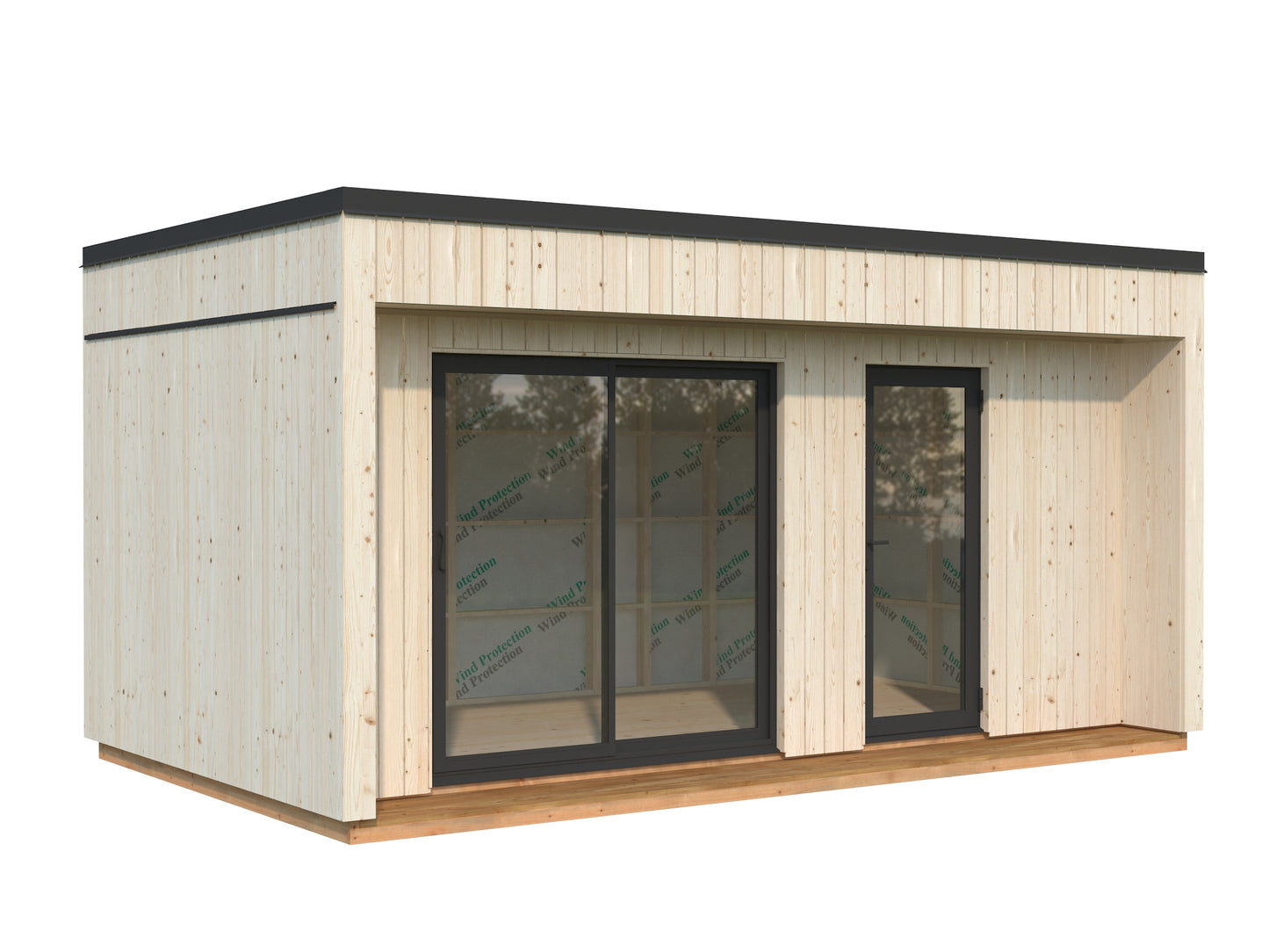 Palmako Johanna 13,6 m2 - Naturbelassen