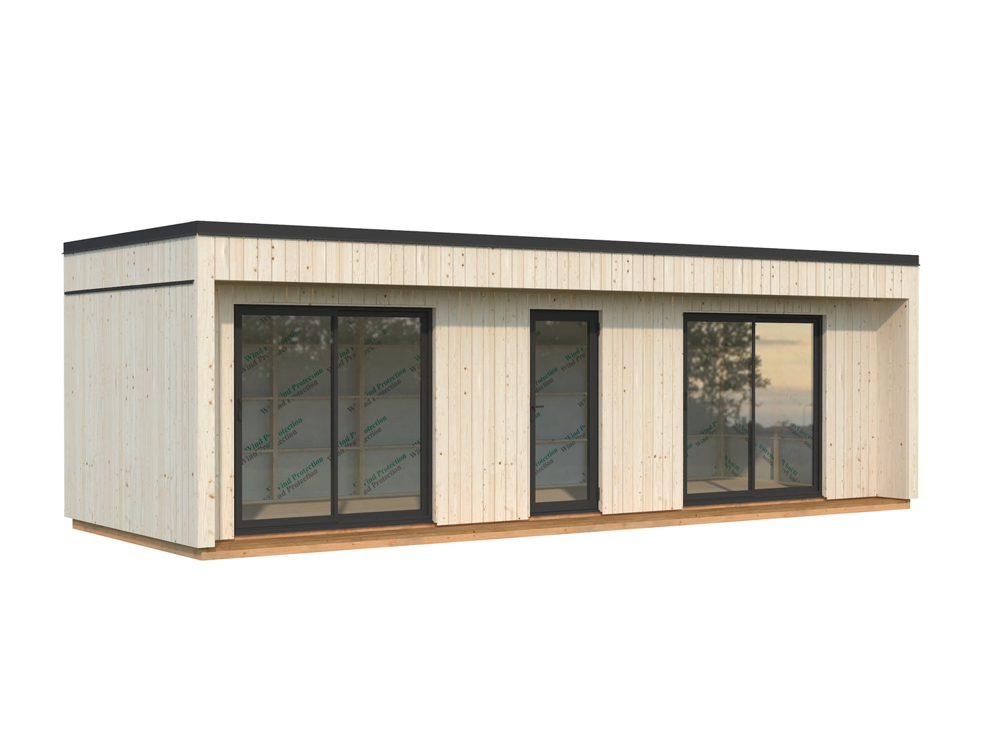 Palmako Johanna 22,4 m2 - Naturbelassen