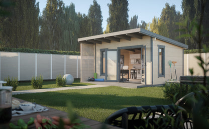 Palmako Grace 14,5 m2 - Naturbelassen