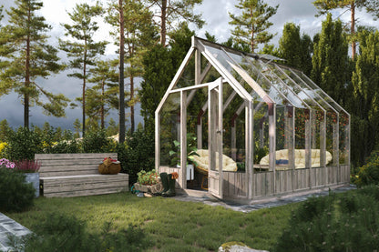 Palmako Emilia 8,2 m2 - Grau kesseldruckimprägniert