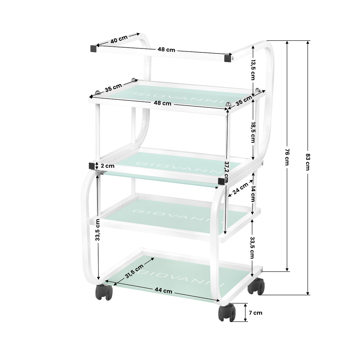 ActiveShop Kosmetiktisch typ 1012 Giovanni