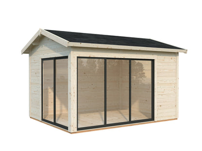 Palmako Amanda 11,2 m2 Slide Plus - Naturbelassen