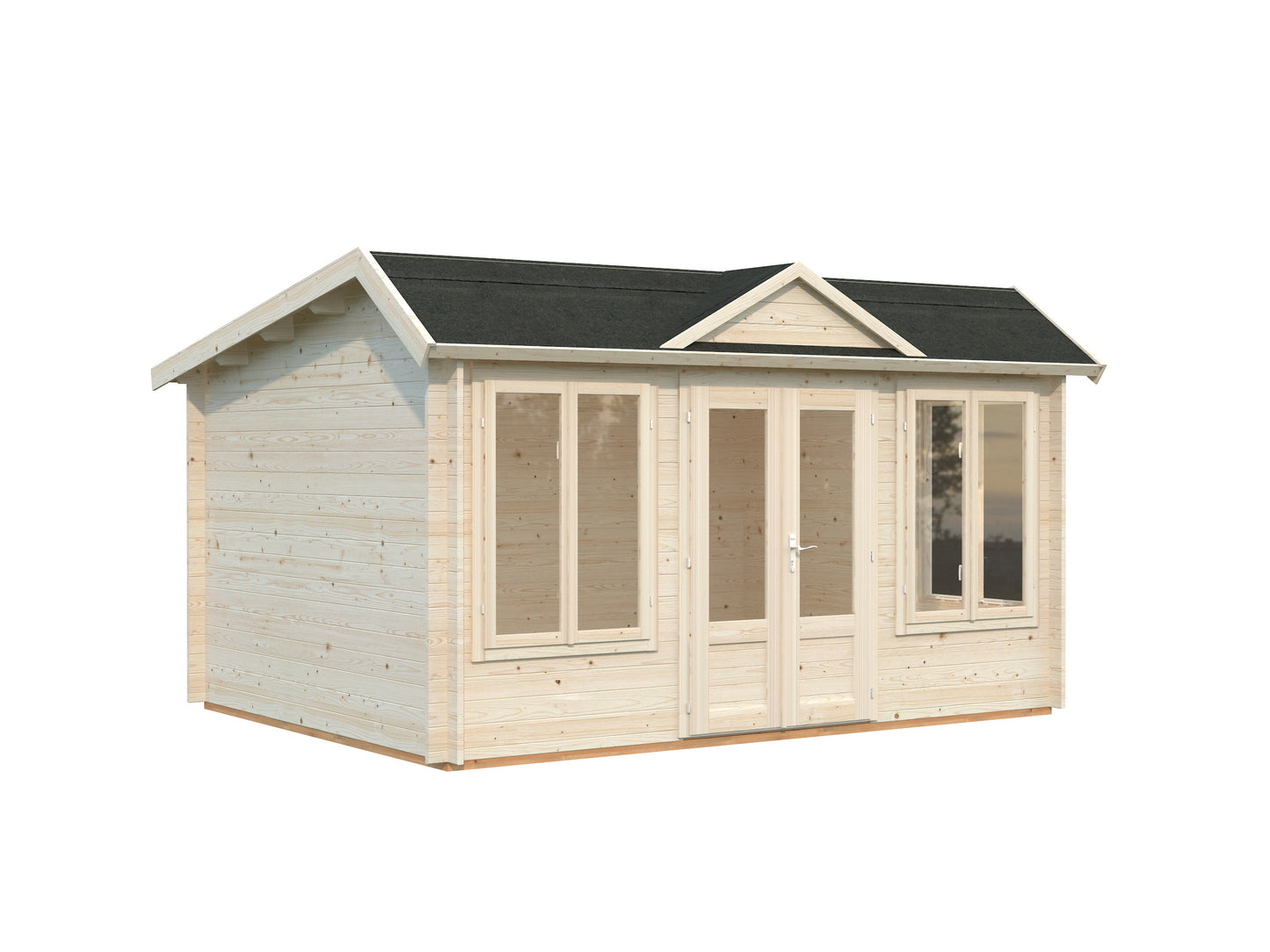 Palmako Claudia Pent 11,5 m2 - Hellbraun tauchgrundiert
