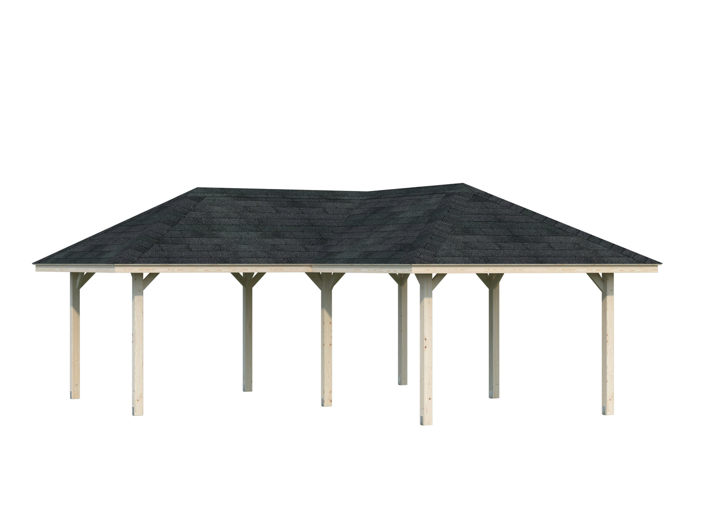 Palmako Bianca 24,9 m2 - Grau tauchgrundiert