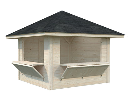 Palmako Bianca 8,3 m2 Set 105 - Transparent tauchgrundiert