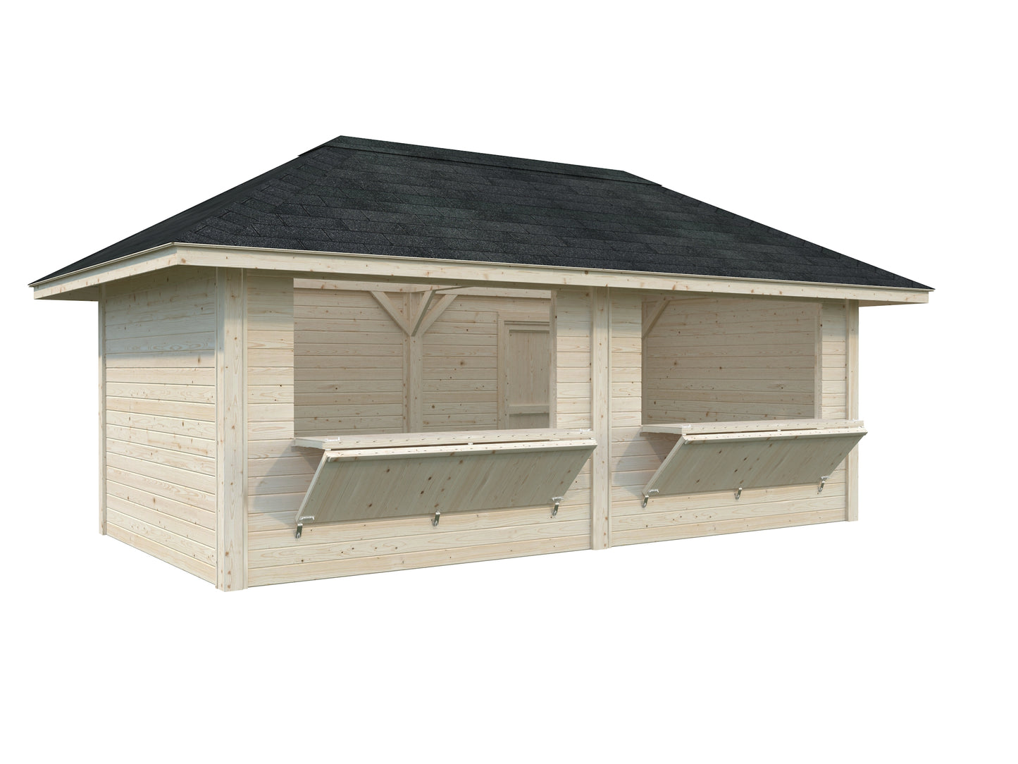 Palmako Bianca 16,6 m2 Set 111 - Naturbelassen