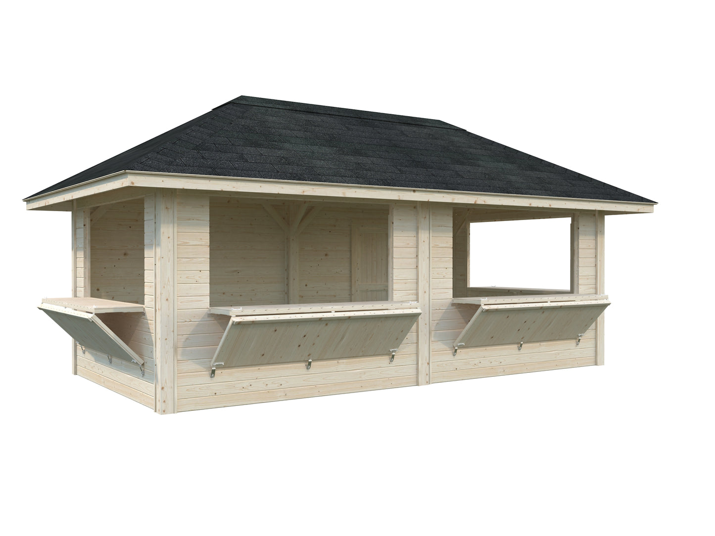 Palmako Bianca 16,6 m2 Set 112 - Naturbelassen