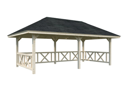 Palmako Bianca 16,6 m2 Set 107 - Naturbelassen