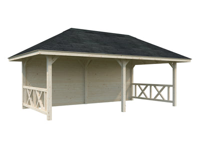 Palmako Bianca 16,6 m2 Set 108 - Hellbraun tauchgrundiert