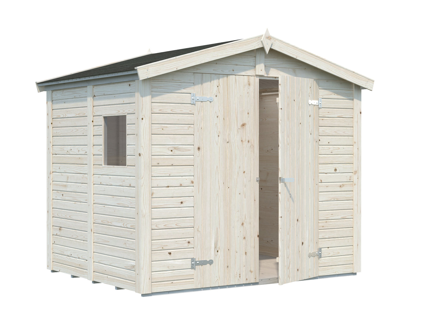 Palmako Dan 4,5 m2 - Grau tauchgrundiert
