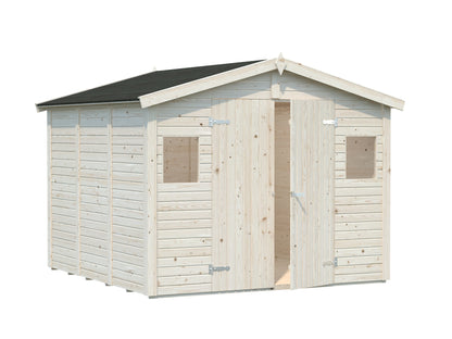 Palmako Dan 7,5 m2 - Grau tauchgrundiert