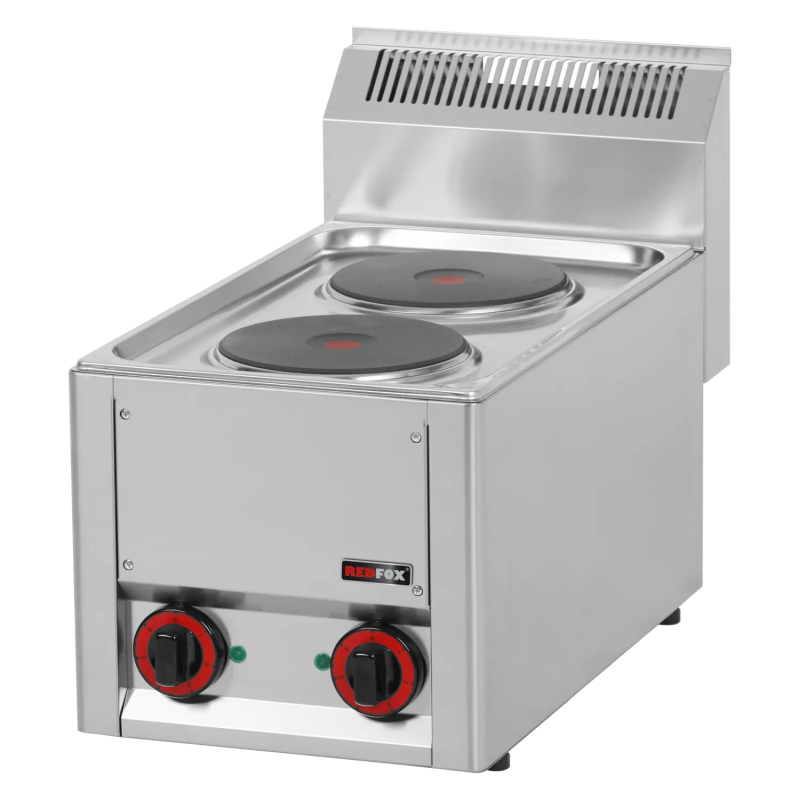 KBS Gastrotechnik Elektro-Kochfläche mit 2 Platten Ø18 cm 400 Volt Ausführung - Tischgerät