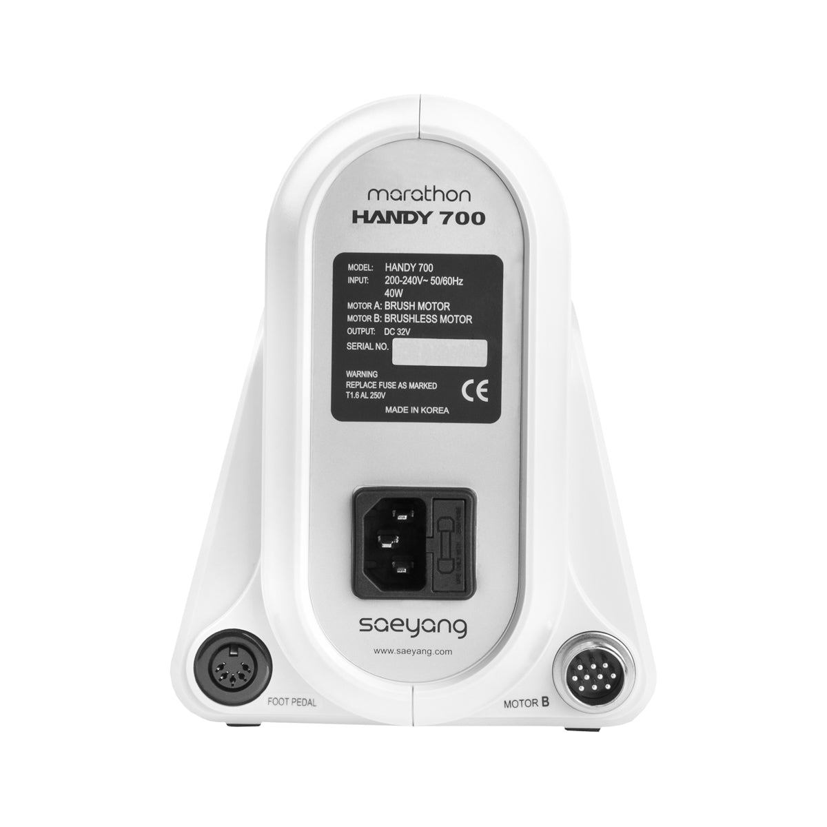 ActiveShop Saeyang Fräsmaschine Marathon Handy 700 + BM50S1 -FS60N 2w1* bürstenlos