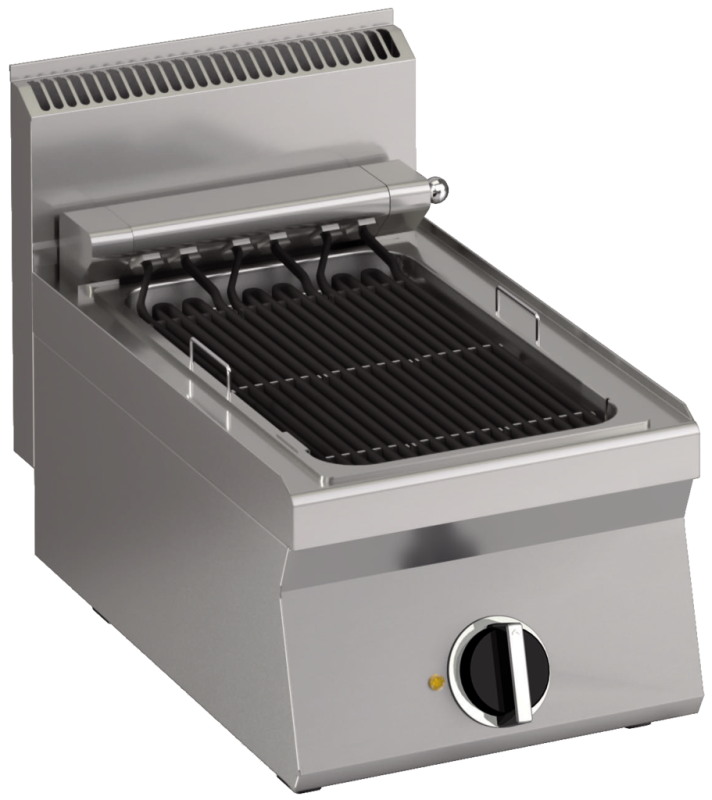 KBS Gastrotechnik Elektro Vaporgrill 1 Heizzone Fläche 260x420mm Tischgerät