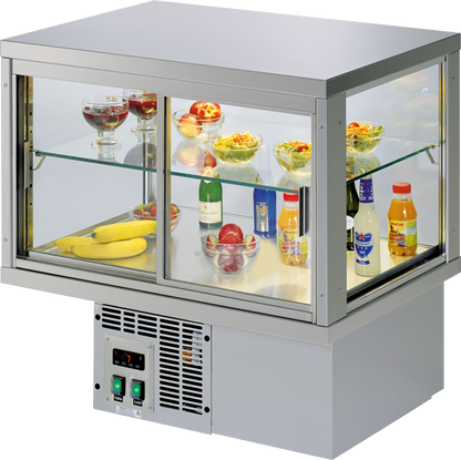 KBS Gastrotechnik Einbaukühlvitrine VEU 208