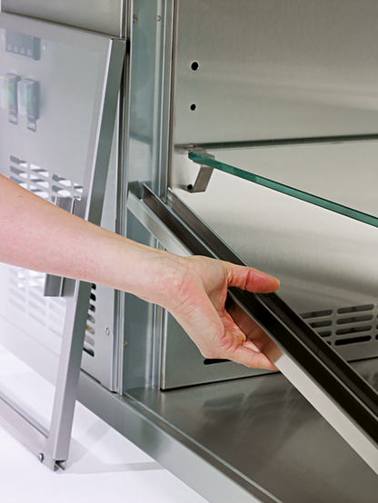 KBS Gastrotechnik Aufsatzkühlvitrine VES 211