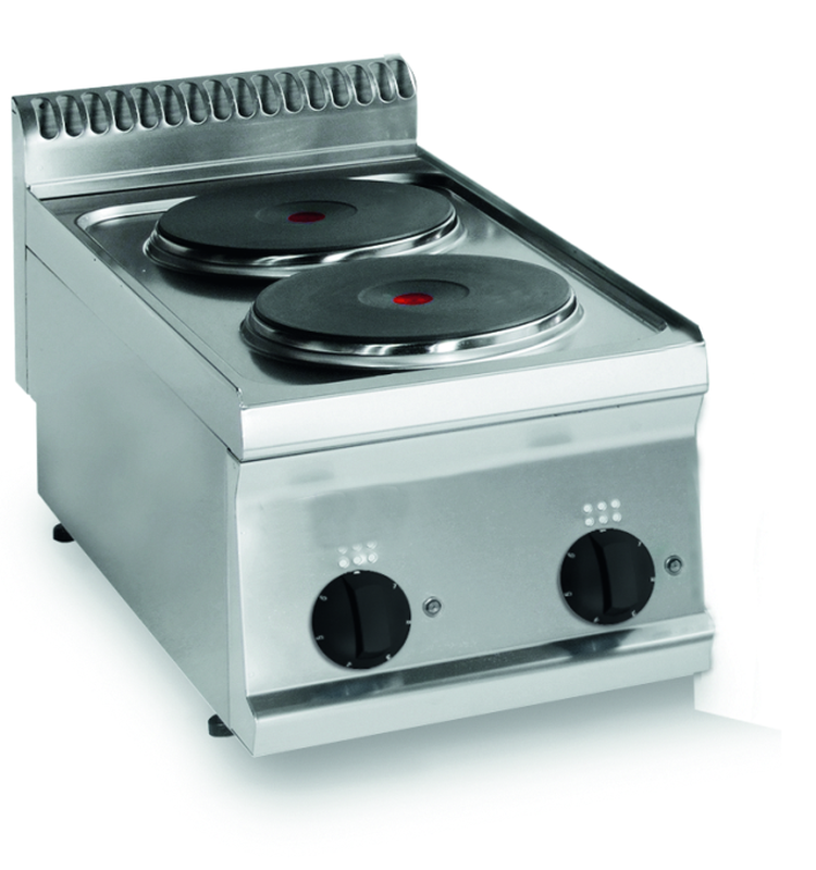 KBS Gastrotechnik Elektro-Kochfläche 5,2kW 2 Platten Tischgerät