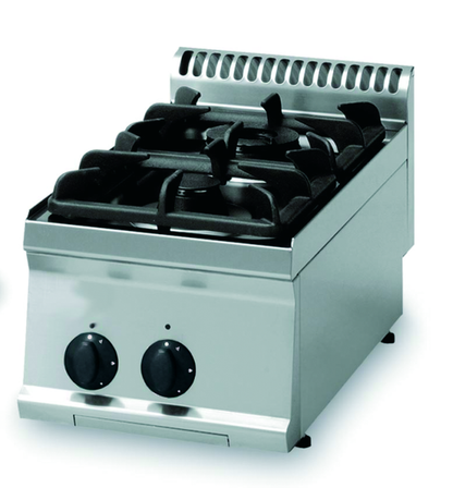 KBS Gastrotechnik Gas-Kochfläche 10,5kW 2 Brenner Tischgerät