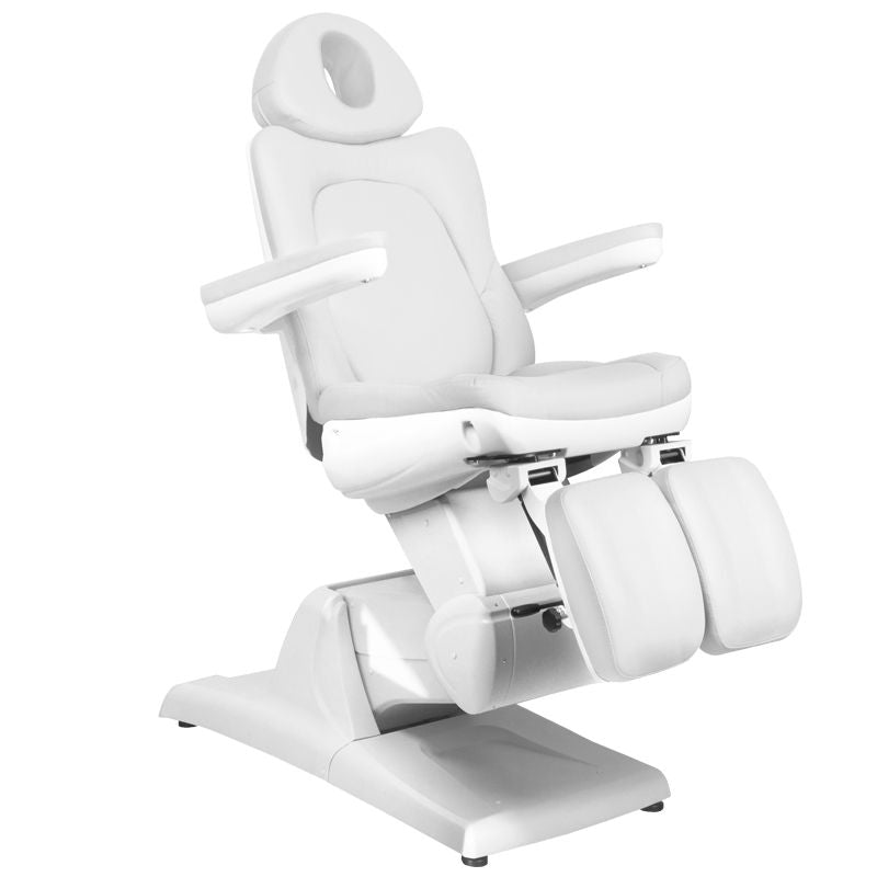 ActiveShop Elektrischer Kosmetikstuhl Azzurro 870S Pedi 3 Motoren weiß