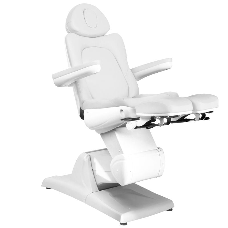 ActiveShop Elektrischer Kosmetikstuhl Azzurro 870S Pedi 3 Motoren weiß